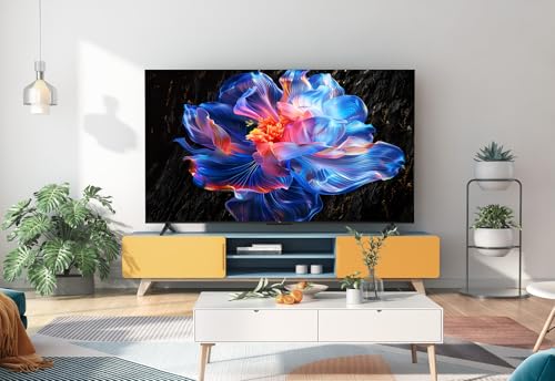 TCL 43V6C-UK 43" 4K Ultra HD, HDR TV, Smart TV Powered by Google TV (Dolby Audio, Voice Control, compatible with Google assistant, Chromecast built-in, 2025 New Model)